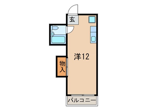 ドミトリー甲子園の物件間取画像